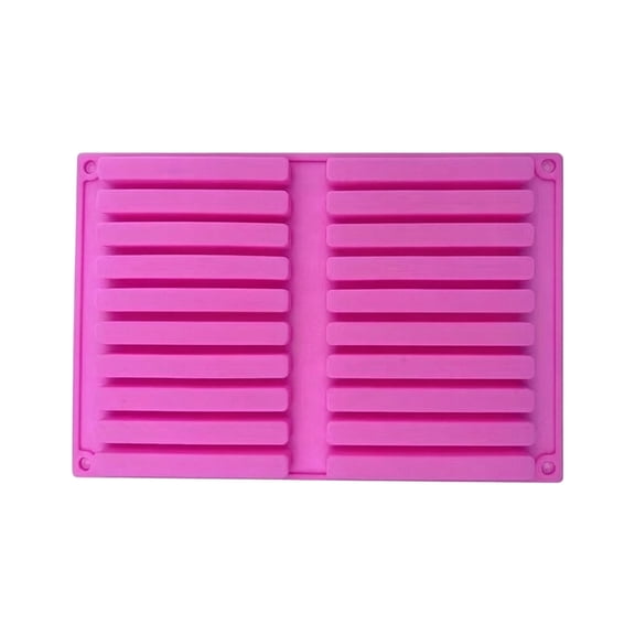 Chocolate Bar Maker Silicone Candy Mold Tray for Homemade Treats Baking Mold for Fudge Gummy Melted Chocolate Ice Cubes Easy Release Kitchen Baking Tool
