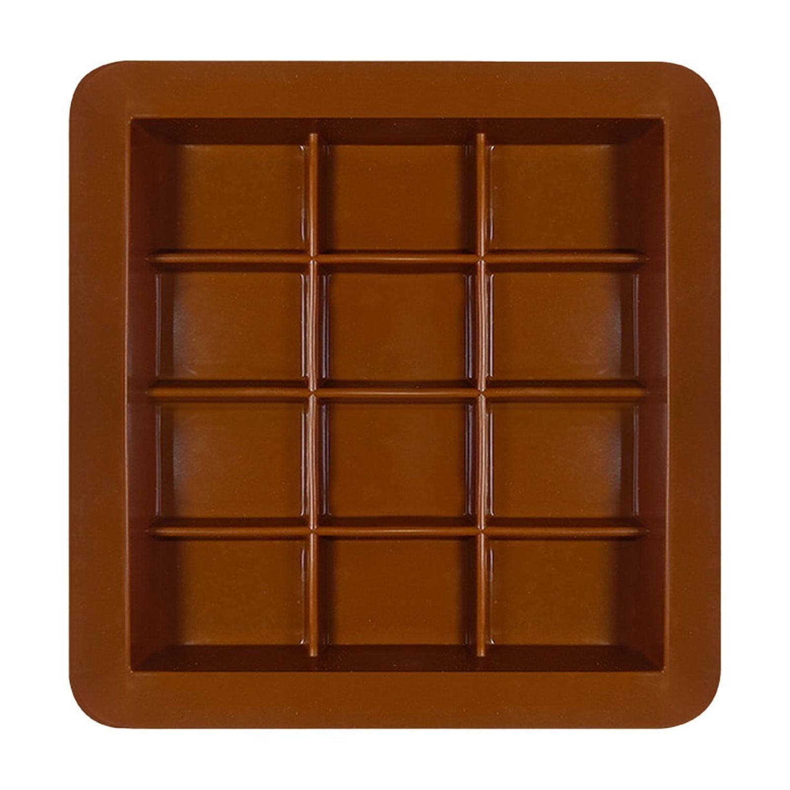 2PCS Deep Chocolate Bar Molds – Silicone Break-Apart Molds For Candy, Wax Melts, Soap