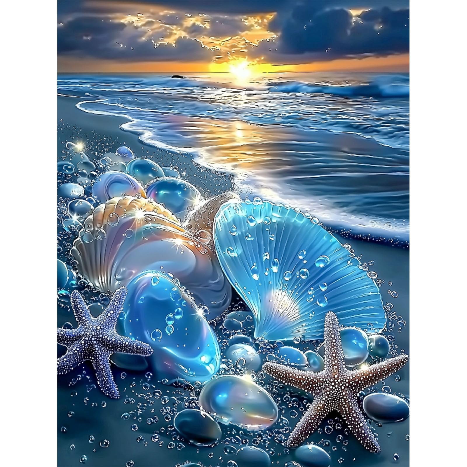 Beach Diamond Painting Kits for Adults - Beach Diamond Art for Adult ...