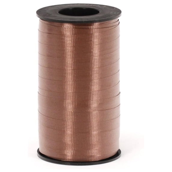 Cholate Gift Chocolate Brown Crimped Curling Ribbon - 3/8in. x 250 Yards (C3-18a ...