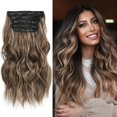 Chocolate Brown&Honey Blonde Hair Extensions, Naturally Soft Hair