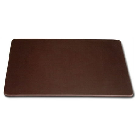 Chocolate Brown Leatherette 17 x 14 Conference Table Pad