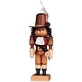 thumbnail image 1 of Chocolate Brown Puss in Boots 10.75 x 4 Wood Decorative Tabletop Figurine, 1 of 6