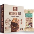 Chocolate Brownie Protein Bars, High Protein, Low Sugar, Low Carb, Meal