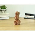 thumbnail image 1 of Clever Contraption Chocolate Bunny Figurine – Desktop Companion & Home Accent, 1 of 9