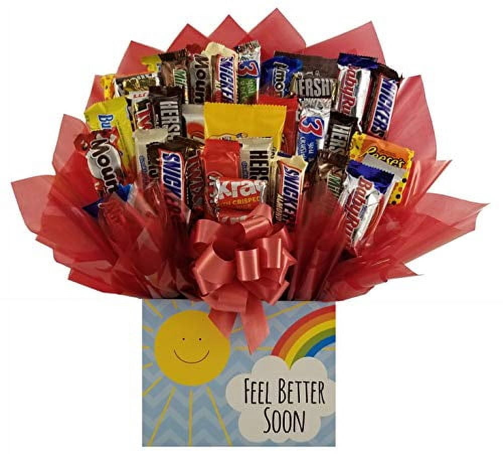 Chocolate Candy Bouquet (Get Well Soon) - Walmart.com