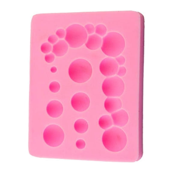 Chocolate Candy Bubble Fondant Mold Hemisphere-Shape Silicone Mold Half Round Baking Fondant Mold Cake-Decor Tool