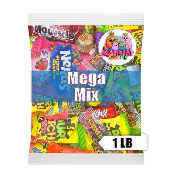 Chocolate and Candy Party Favor Candy Mix - 1 lb Pinata Stuffers Candy Bulk - Goodie Bag Stuffers for Kids Party Favors - Chocolate Candy Variety Pack Bulk - Bulk Candy Individually Wrapped Candies
