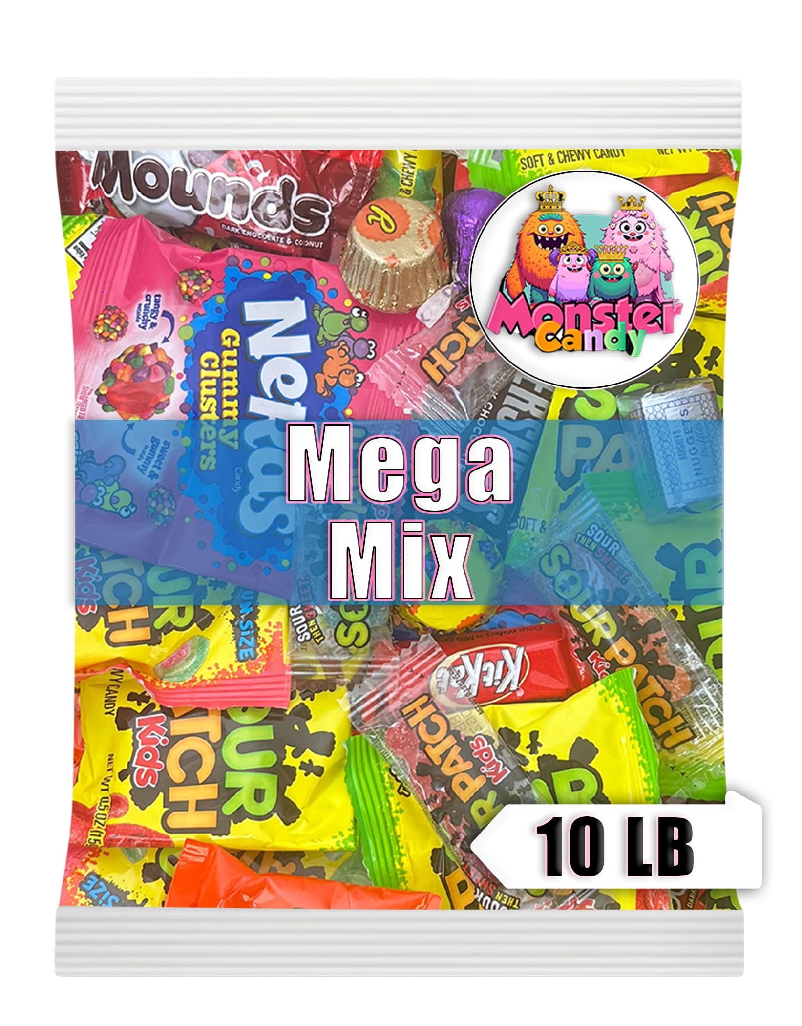 Chocolate and Candy Party Favor Candy Mix - 10 lb Pinata Stuffers Candy Bulk - Goodie Bag Stuffers for Kids Party Favors - Chocolate  Candy Variety Pack Bulk - Bulk Candy Individually Wrapped Candies