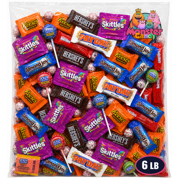 Chocolate and Candy Party Favor Candy Mix - 6 lb Pinata Stuffers Candy Bulk - Goodie Bag Stuffers for Kids Party Favors - Chocolate Candy Variety Pack Bulk - Bulk Candy Individually Wrapped Candies