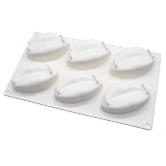 Chocolate Candy Sugar Craft Cartoon Cute Lips Shape Mold Cake Decorating Tool Silicone Soap Mold Kitchen Baking Gift