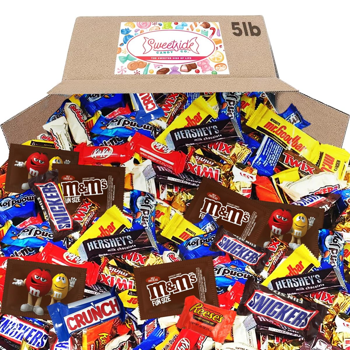 Chocolate Candy Variety Pack 5 Lbs Assorted Bulk Chocolate Mix