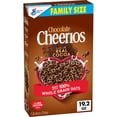 thumbnail image 1 of Chocolate Cheerios, Heart Healthy Gluten Free Breakfast Cereal, Family Size, 19.2 oz, 1 of 16