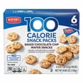 thumbnail image 1 of Benton's Chocolate Chip 100 Calorie Snack Packs, 6 count 4.86 oz - Pack of 2, 1 of 3