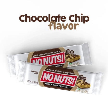 No Nuts! Chocolate Chip Snack Bars - 12 Bar Pack