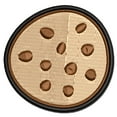 thumbnail image 1 of Chocolate Chip Cookie Applique Multi-Color Embroidered Hook & Loop Patch - 3 Inch Medium, 1 of 5