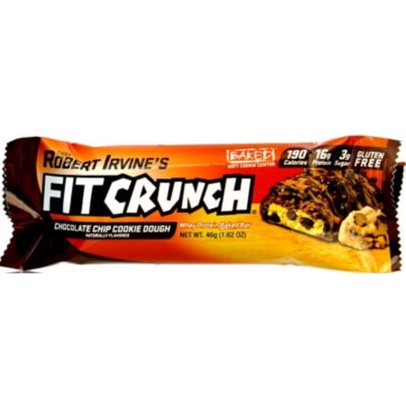 Chocolate Chip Cookie Dough Whey Protein Baked Bar (Pack of 2)