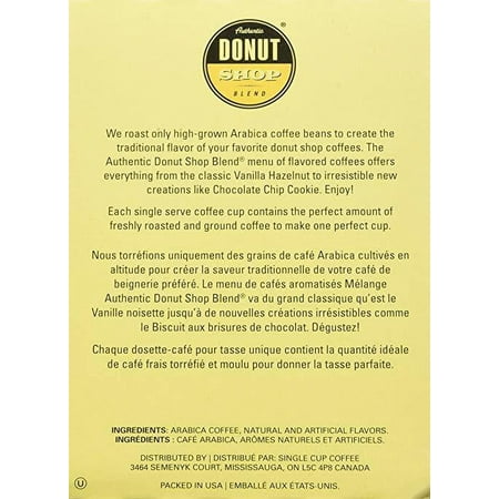 Chocolate Chip Cookie Flavored Coffee by Authentic Donut Shop