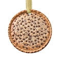 thumbnail image 1 of Chocolate Chip Cookie Pie Comfort Food Lovers Foodie Novelty Holiday Christmas Ornament Xmas Tree Gift (Flat Design Printed on Ceramic, NOT 3D), 1 of 3