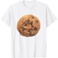 thumbnail image 1 of Chocolate Chip Cookie T Shirt T-ShirtMen and women, White T-shirt, size: Extra large, 1 of 4