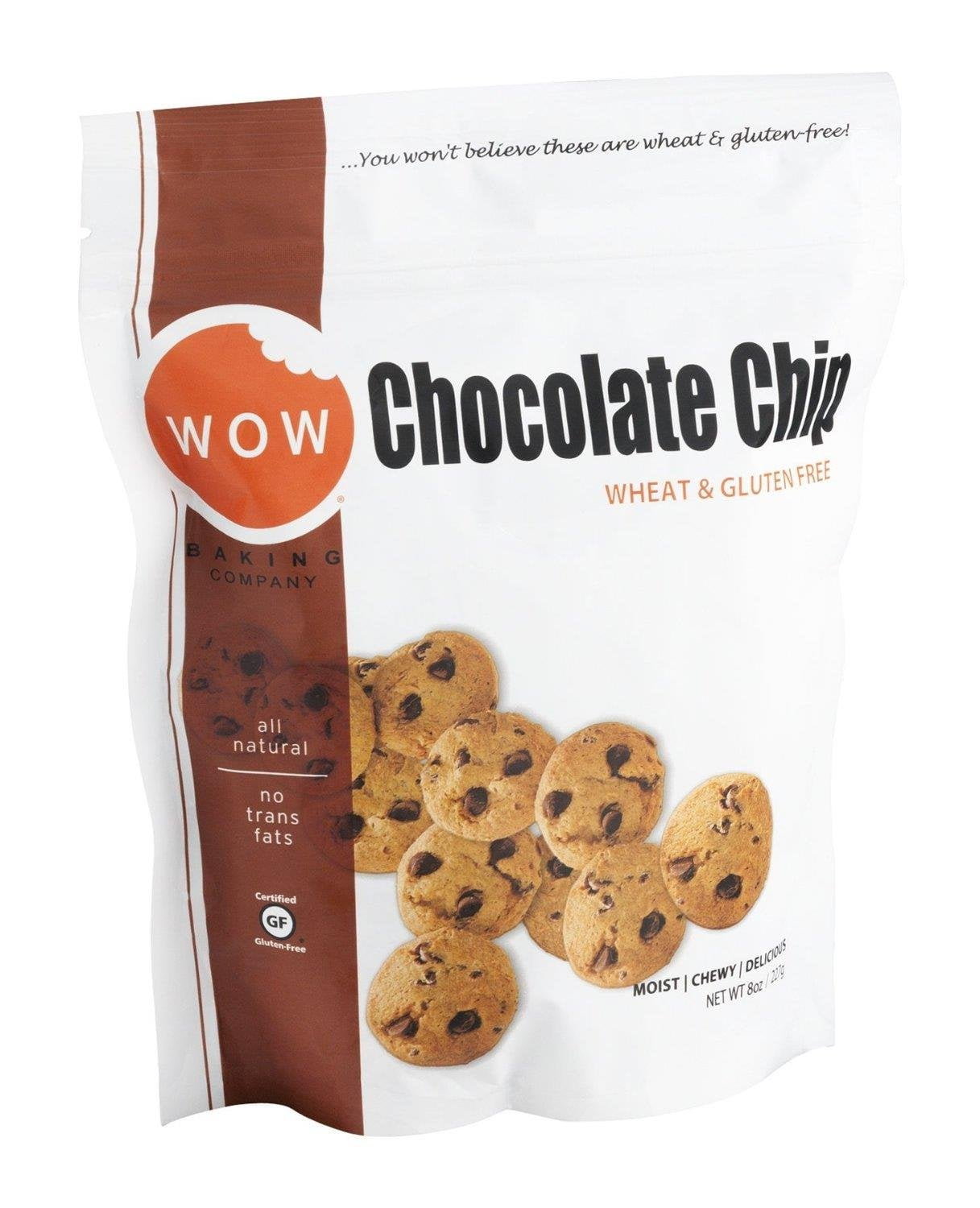Chocolate Chip Cookies 8 Ounces, Pack of 6