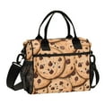 thumbnail image 1 of Chocolate Chip Cookies Cooler Bag Lunch Bag Soft Cooler Cooling Tote Insulated Lunch Box for Adult Men Women, 1 of 6