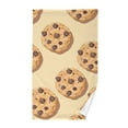thumbnail image 1 of Chocolate Chip Cookies Cotton Face Towels Absorbent Hand Towel Soft Bathroom Towel for Kitchen Hotel Decoration, 1 of 7