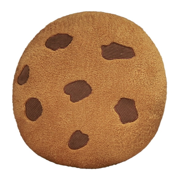 Chocolate Chip Cookies Pillow Chair Pad Cute Sitting Floor Outdoor Patio Dining Seat Support