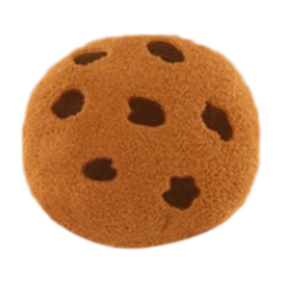 Chocolate Chip Cookies Round Throw Pillows for Living Room Sofa Decorative Cushions - Soft Food- Cushion for Patio and Floor Seating