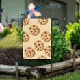 thumbnail image 1 of Chocolate Chip Cookies Small Garden Flag Double Sided Outdoor Banners for Courtyard Outdoor Lawn Farmhouse Holiday Decorations, 1 of 5