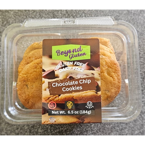 Chocolate Chip Cookies Traditional Gluten Free Dairy Free Kosher All Natural No Food Colors or Preservatives