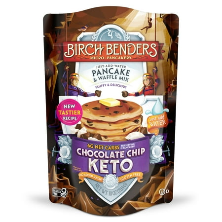 Chocolate Chip Keto Pancake & Waffle Mix, 10oz