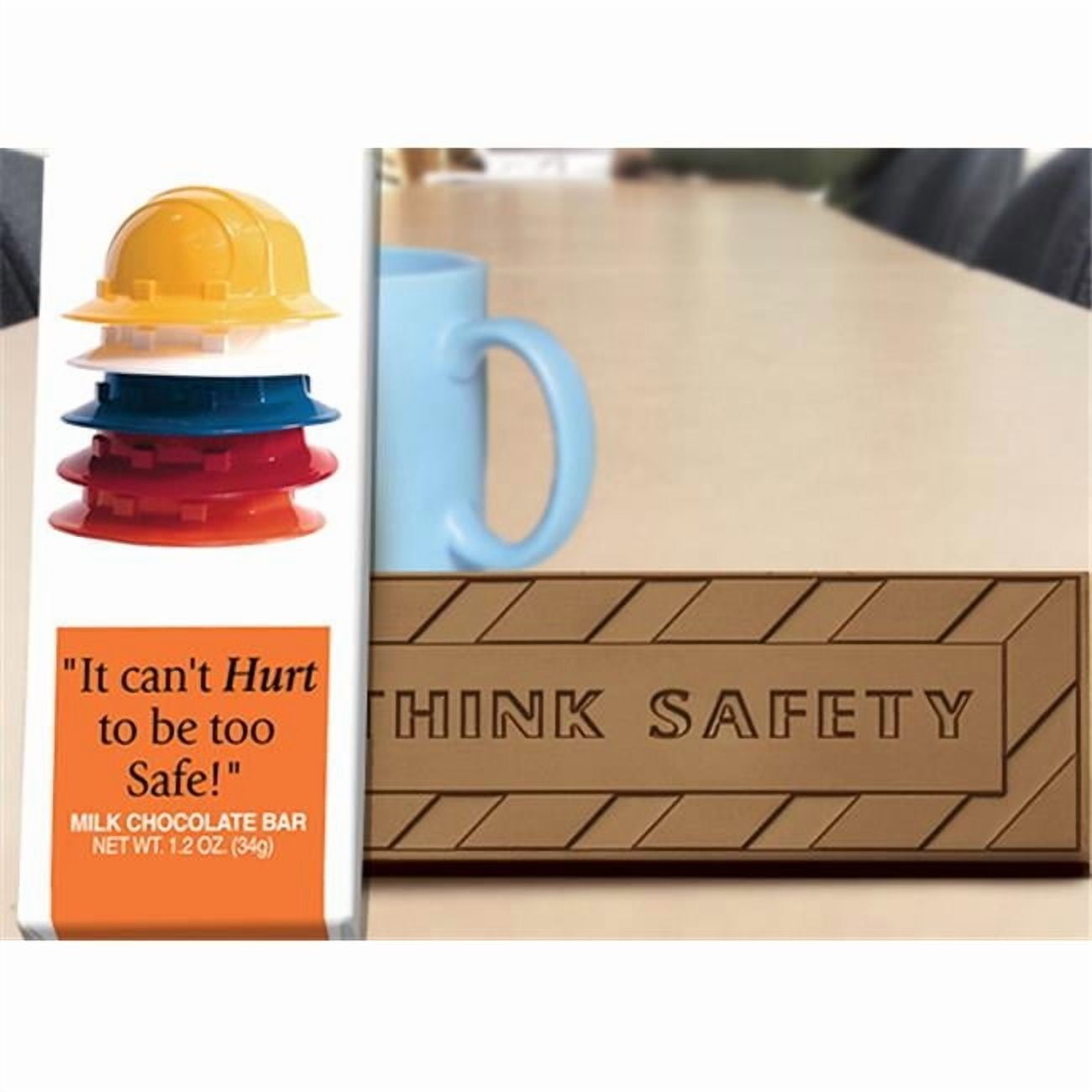 Chocolate Chocolate 310014 It Cant Hurt to Be Too Safe Wrapper Bars - Pack of 50