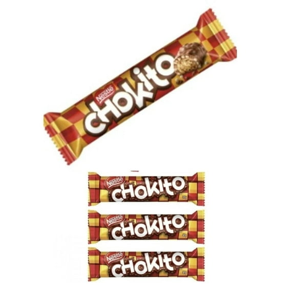 Chocolate Chokito Pack 4x32g Brazilian Chocolate Brazil in Texas Bundle