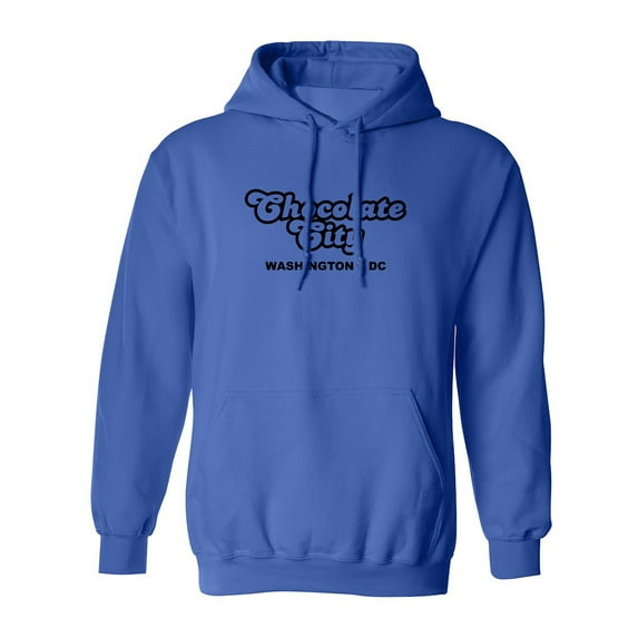 Chocolate City Washington DC Adult Hooded Sweatshirt