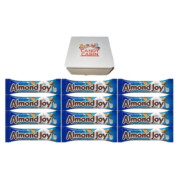 Chocolate Coconut 1.61 Oz Candy Bar, Multiple Pack Box Packaged by CANDY CABIN 12 Pack