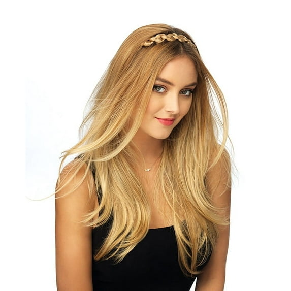 Chocolate Copper / R630H - POP by Hairdo Thick Braid Headband with SLEEKSHOP Teasing Comb by HairUWear - (PACK OF 1)