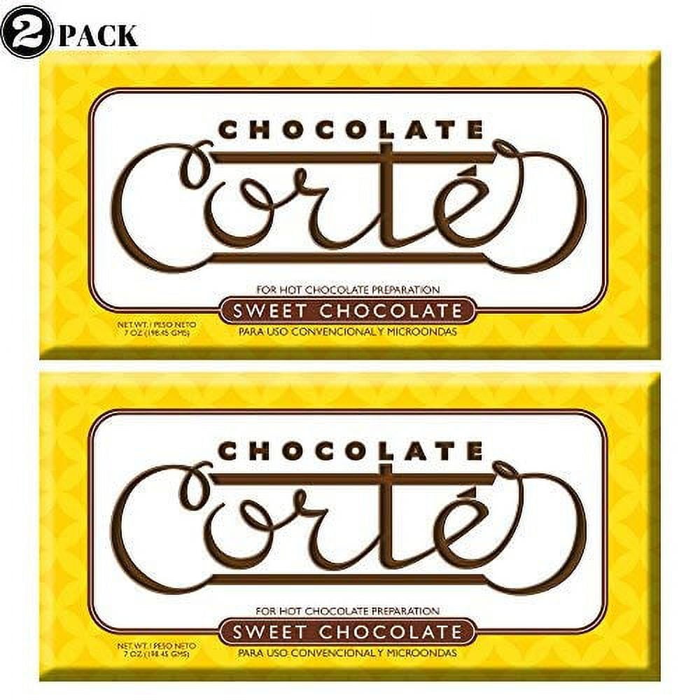 Chocolate Cortes Sweet Chocolate (2 Pack) 7 oz each