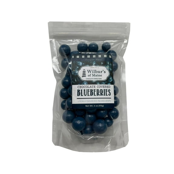 Chocolate Covered Blueberries - 4oz favor bag - Made in Maine