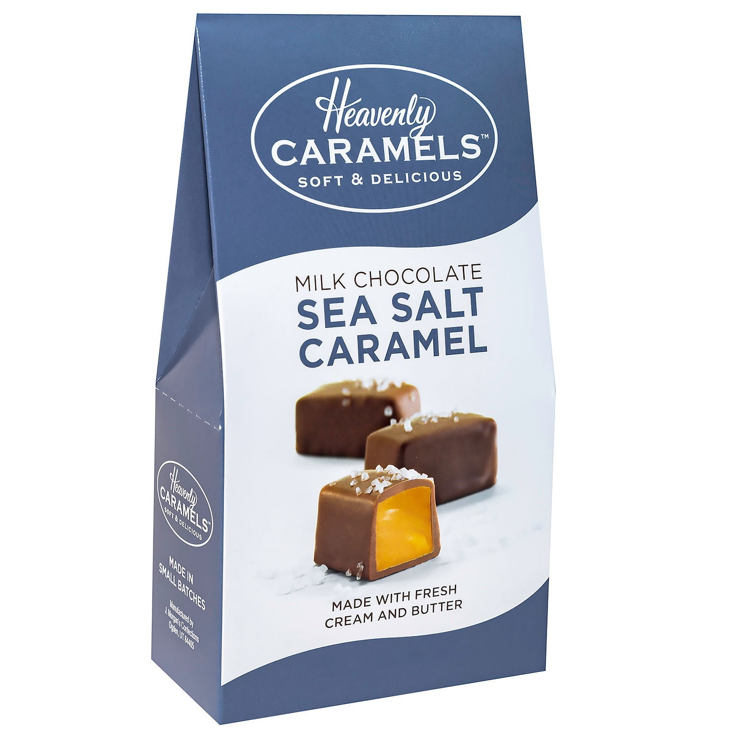 Chocolate Covered Sea Salt Caramel Heavenly Caramels Bag 4.2 oz