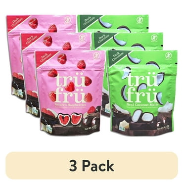 Tru Fru Chocolate-Covered Freeze Dried Fruit Variety Gift Box –Coconut ...