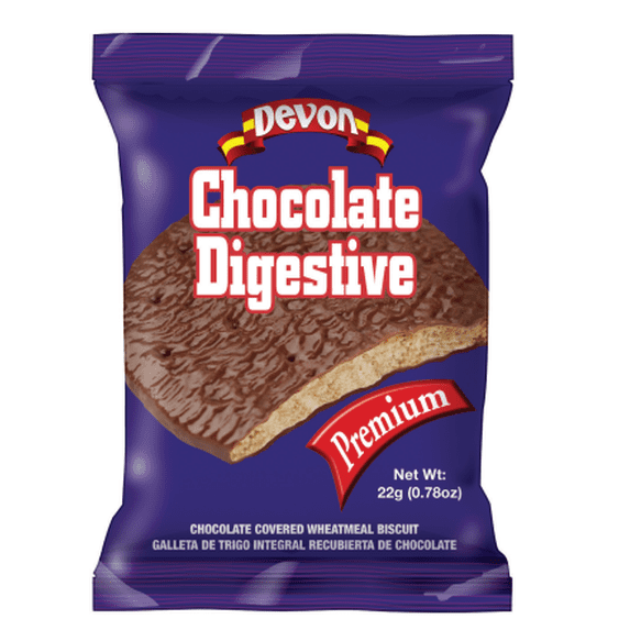 Lee's Jamaican Delights Chocolate Biscuit Cookies, 5 Count, 0.78 oz