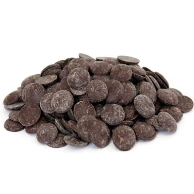Mint Crunch Chocolate Discs by Its Delish, 2 lbs 32 Oz Bag  Mint Flavor Semi-Sweet Style Dark Chocolate For Snacking & Ice Cream Topping, Pastry Chefs, Chocolatiers  Non-Dairy, Vegan, Kosher Parve