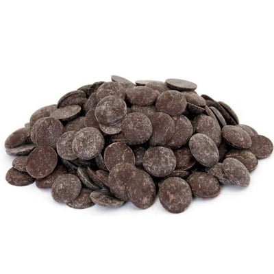 Chocolate Discs by Its Delish, 3 Lbs Bulk  Semi-Sweet Style Dark Chocolate For Baking & Confectionery, Pastry Chefs, Chocolatiers, Home Bakers & Sweet Snacking  Non-Dairy, Vegan, Kosher Parve