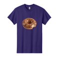 thumbnail image 1 of Chocolate-Donut-2 Mens Graphic Tee, 100% Cotton, Casual Summer Wear BAA301, 1 of 2