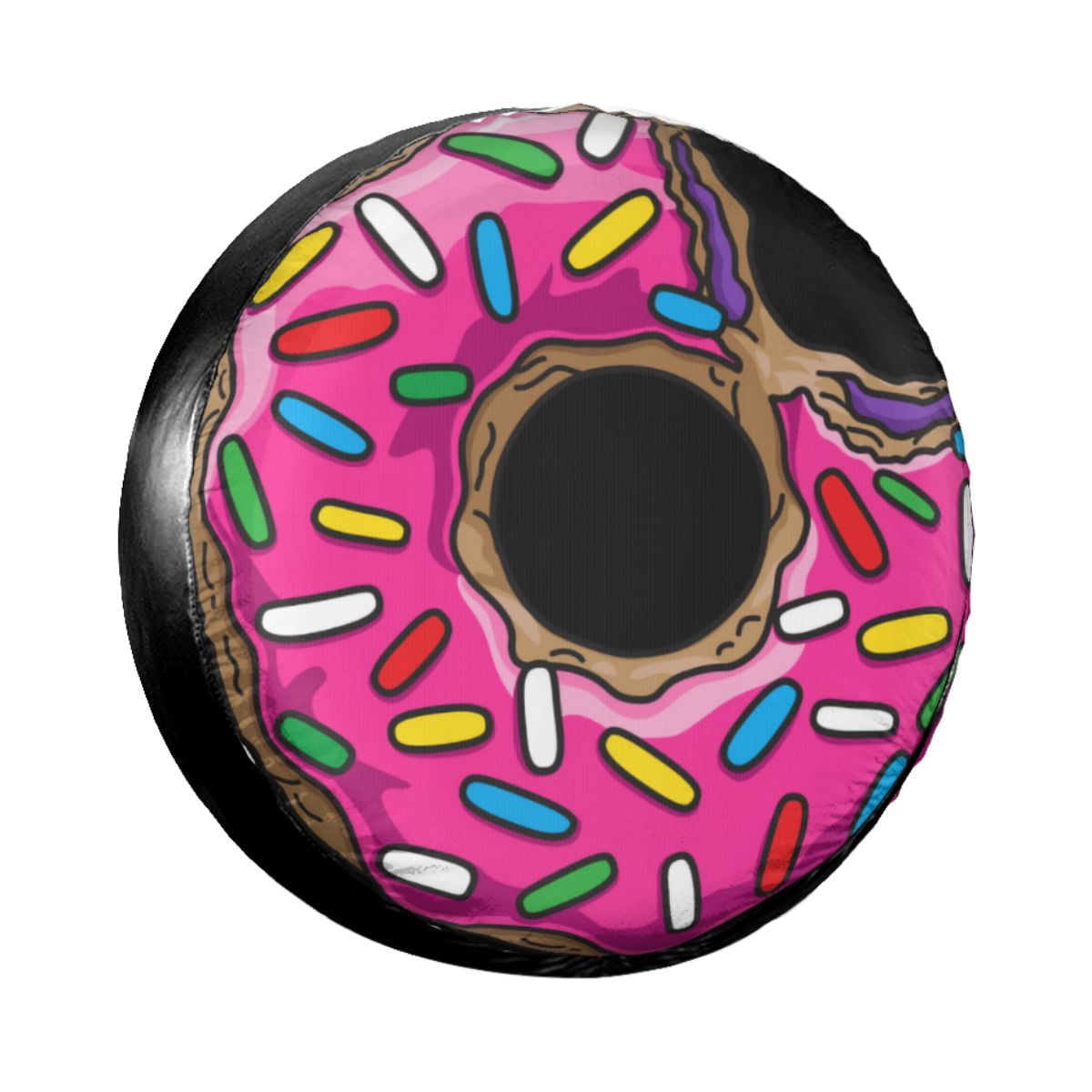 Chocolate Donut Doughnut Spare Tire Cover Bag Pouch for Mitsubishi