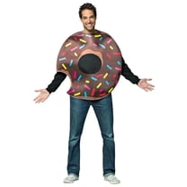 Chocolate Doughnut with Bite Men's Adult Halloween Costume
