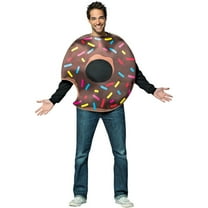Chocolate Doughnut with Bite Men's Adult Halloween Costume
