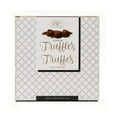 thumbnail image 1 of Chocolate Dusted French Truffles Black & White Gift Box, 1 of 1