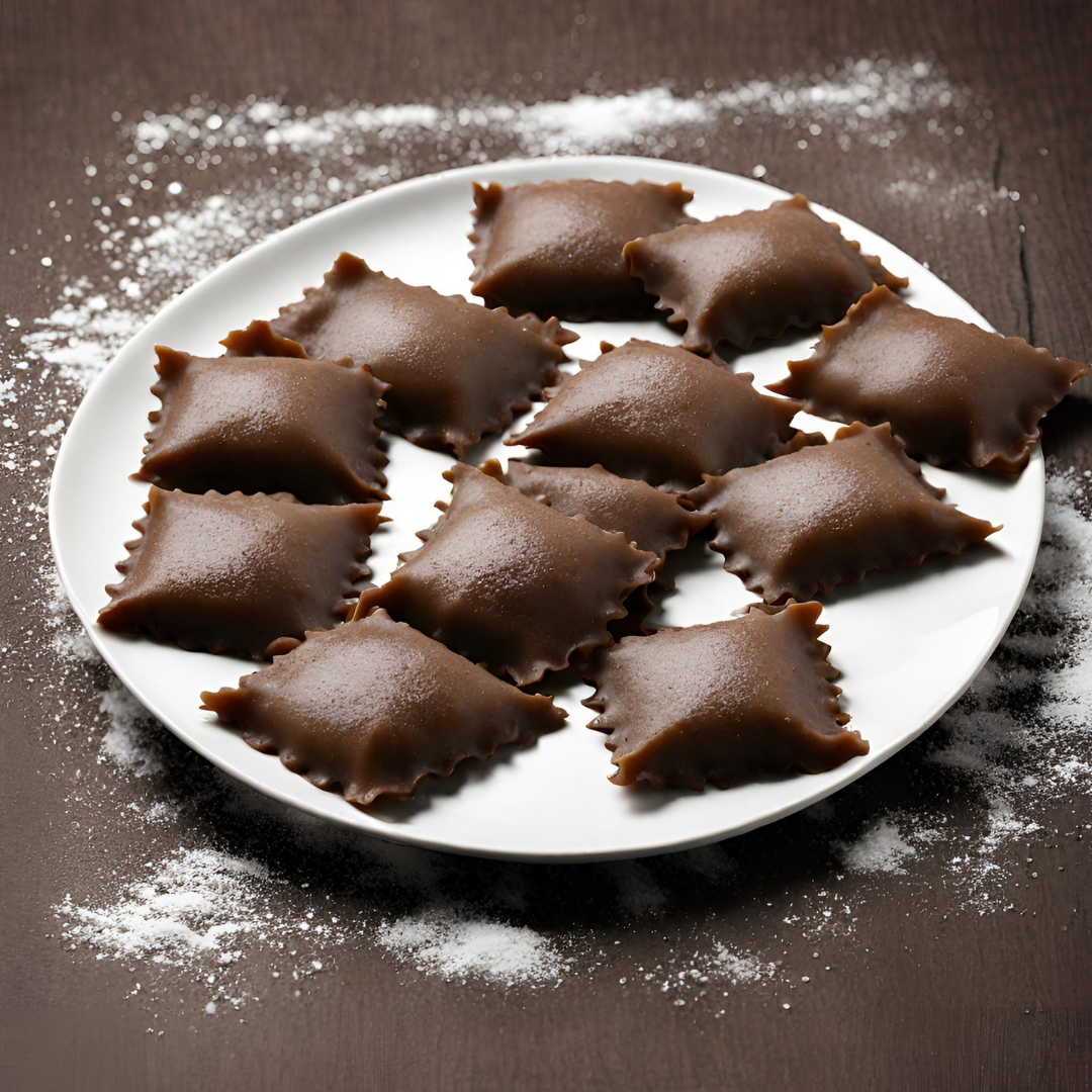 Chocolate Fig Ravioli